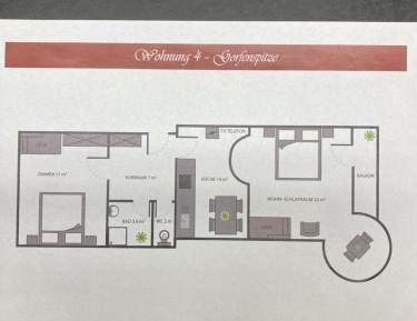 Two-Bedroom Apartment with Balcony