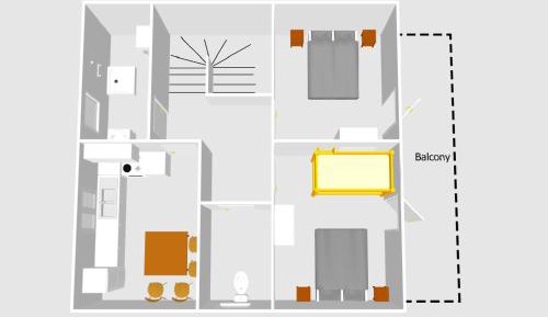 Two-Bedroom Holiday Home