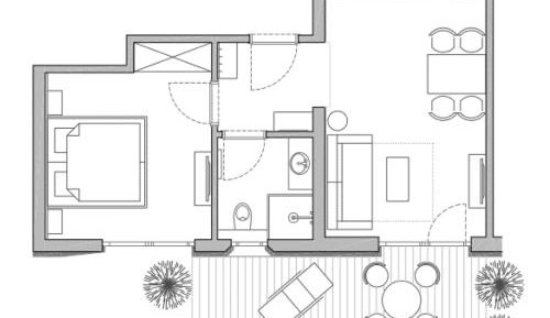 Apartment with Terrace