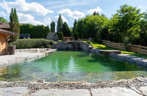Sankt Johann am Walde House | Luxury Chalet with Swimming Pond Nature Escape Upper Austria