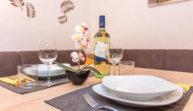 Holiday flat for up to four people with balcony