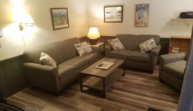 ☆ SKI ON & OFF! ☆ Spruce Glen Cabin 2 on Great Eastern w/AC, Sauna. Fireplace in Killington