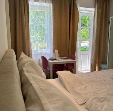 Apartment mit Gartenblick und Terrasse
